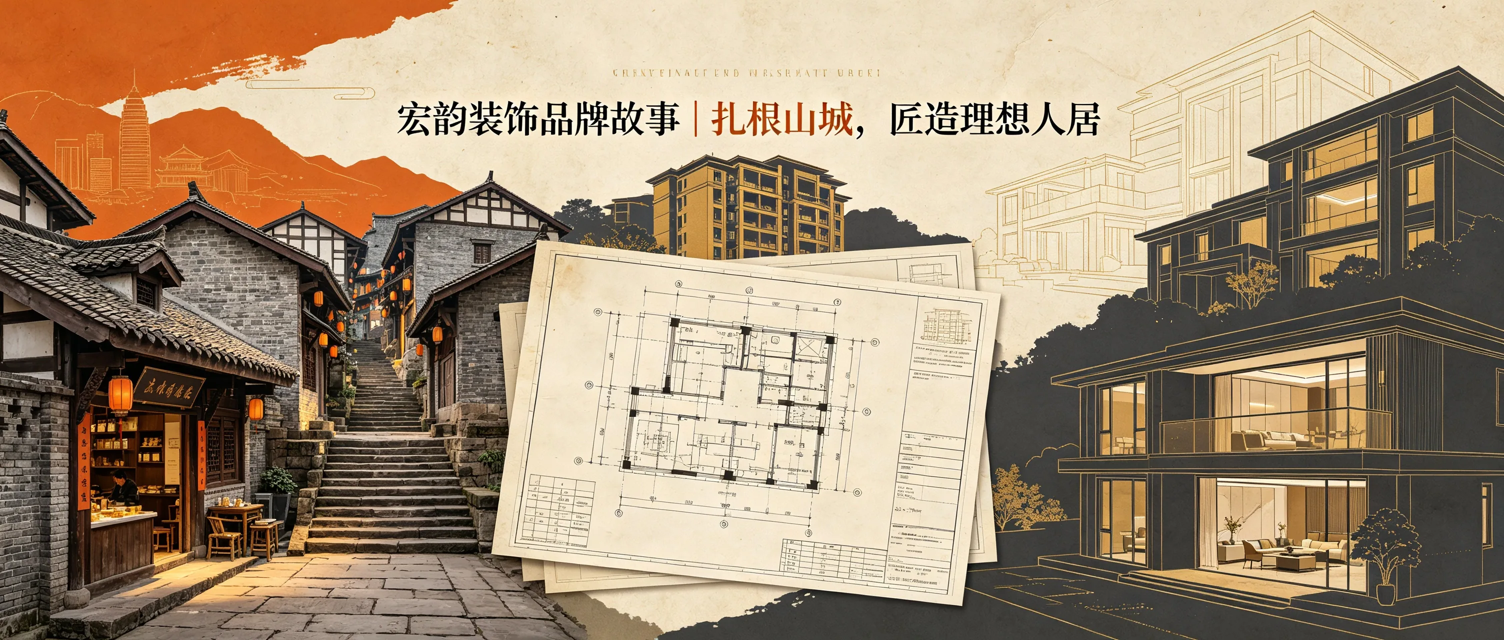 宏韵装饰品牌故事｜扎根山城，匠造理想人居